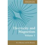 Book cover for Electricity and Magnetism, Volume 1 Third edition