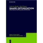 Book cover for Shape Optimization