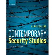 Book cover for Contemporary Security Studies