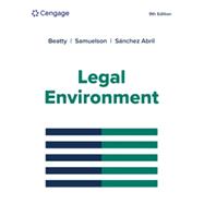 Book cover for MindTap for Beatty/Samuelson/Abril's Legal Environment, 1 term Instant Access