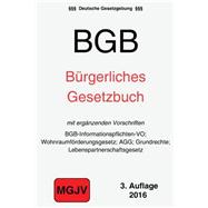 Book cover for Burgerliches Gesetzbuch