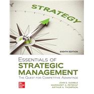 Book cover for Essentials of Strategic Management: The Quest for Competitive Advantage