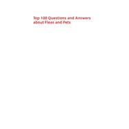 Book cover for Top 100 Questions and Answers About Fleas and Pets