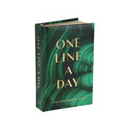 Book cover for Malachite Green One Line a Day A Five-Year Memory Book