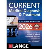 Book cover for CURRENT Medical Diagnosis & Treatment 2026