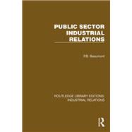 Book cover for Public Sector Industrial Relations