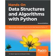 Book cover for Hands-On Data Structures and Algorithms with Python