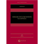 Book cover for Mergers and Acquisitions Law and Finance [Connected eBook]