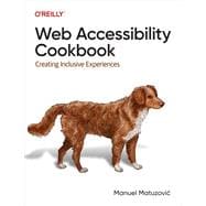 Book cover for Web Accessibility Cookbook