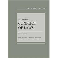 Book cover for Learning Conflict of Laws(Learning Series)