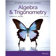 Book cover for Algebra and Trigonometry, Student Solutions Manual