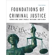Book cover for Foundations of Criminal Justice
