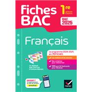 Book cover for Fiches bac - Français 1re générale & techno Bac 2025