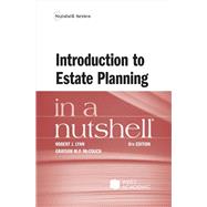 Book cover for Introduction to Estate Planning in a Nutshell(Nutshells)