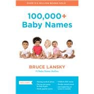 Book cover for 100,000+ Baby Names The Most Helpful, Complete, and Up-to-Date Name Book