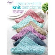 Book cover for Learn-a-Stitch Knit Dishcloths