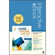 Book cover for Crime and Criminal Justice + Interactive Ebook