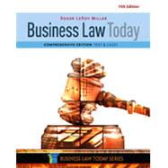 Book cover for Business Law Today, Comprehensive, Loose-Leaf Version
