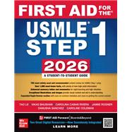 Book cover for First Aid for the USMLE Step 1 2026