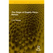 Book cover for The Origin of English Place-Names