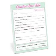 Book cover for Quickie Love Note: Nifty Notes