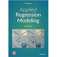 Book cover for Applied Regression Modeling