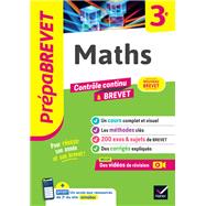 Book cover for Prépabrevet Maths 3e - Nouveau Brevet 2025