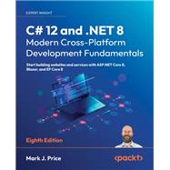 Book cover for C# 12 and .NET 8 – Modern Cross-Platform Development Fundamentals