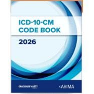 Book cover for ICD-10-CM Code Book, 2026