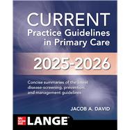 Book cover for CURRENT Practice Guidelines in Primary Care 2025-2026