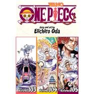 Book cover for One Piece (Omnibus Edition), Vol. 35 Includes vols. 103, 104 & 105