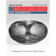 Book cover for Calculus: Early Transcendentals Single Variable