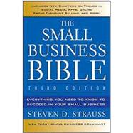 Book cover for The Small Business Bible Everything You Need to Know to Succeed in Your Small Business