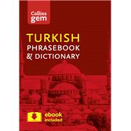 Book cover for Collins Gem Turkish Phrasebook & Dictionary