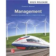 Book cover for Management: Leading & Collaborating in a Competitive World (2025 Evergreen Release)