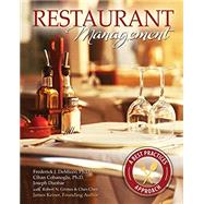 Book cover for Restaurant Management