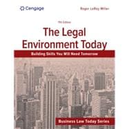 Book cover for MindTap for Miller/Cross' The Legal Environment Today, 1 term Instant Access