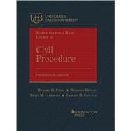 Book cover for Materials for a Basic Course in Civil Procedure(University Casebook Series)