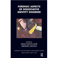 Book cover for Forensic Aspects of Dissociative Identity Disorder