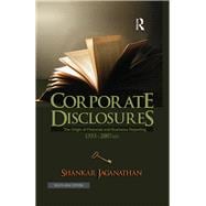Book cover for Corporate Disclosures 1553 to 2007 AD