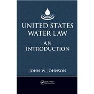Book cover for United States Water Law