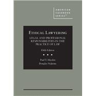 Book cover for Ethical Lawyering(American Casebook Series)