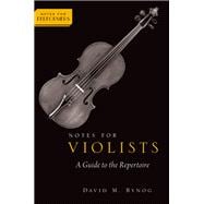 Book cover for Notes for Violists A Guide to the Repertoire