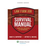 Book cover for Law Firm Survival Manual From First Interview to Partnership