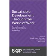 Book cover for Sustainable Development Through the World of Work Translating Insights from Organizational Psychology