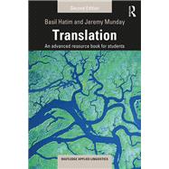 Book cover for Translation: An Advanced Resource Book