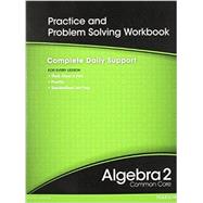 Book cover for High School Math 2012 Common-Core Algebra 2 Practice and Problem-Solvingworkbook Grade 10/11