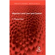 Book cover for Nigerian Land Law and Custom