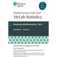 Book cover for MyLab Math with Pearson eText Access Code (18 Weeks) for Business Mathematics