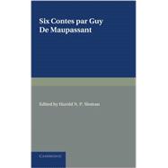 Book cover for Six contes par Guy De Maupassant